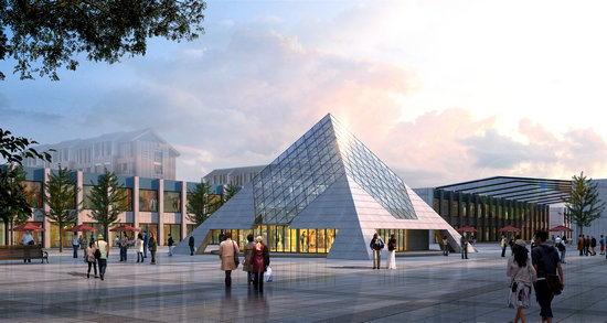 株洲金字塔网架